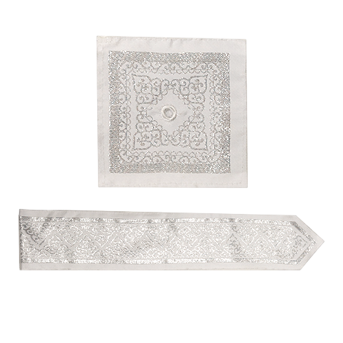 Tallit Mofet Size 70 - Silver Stripes