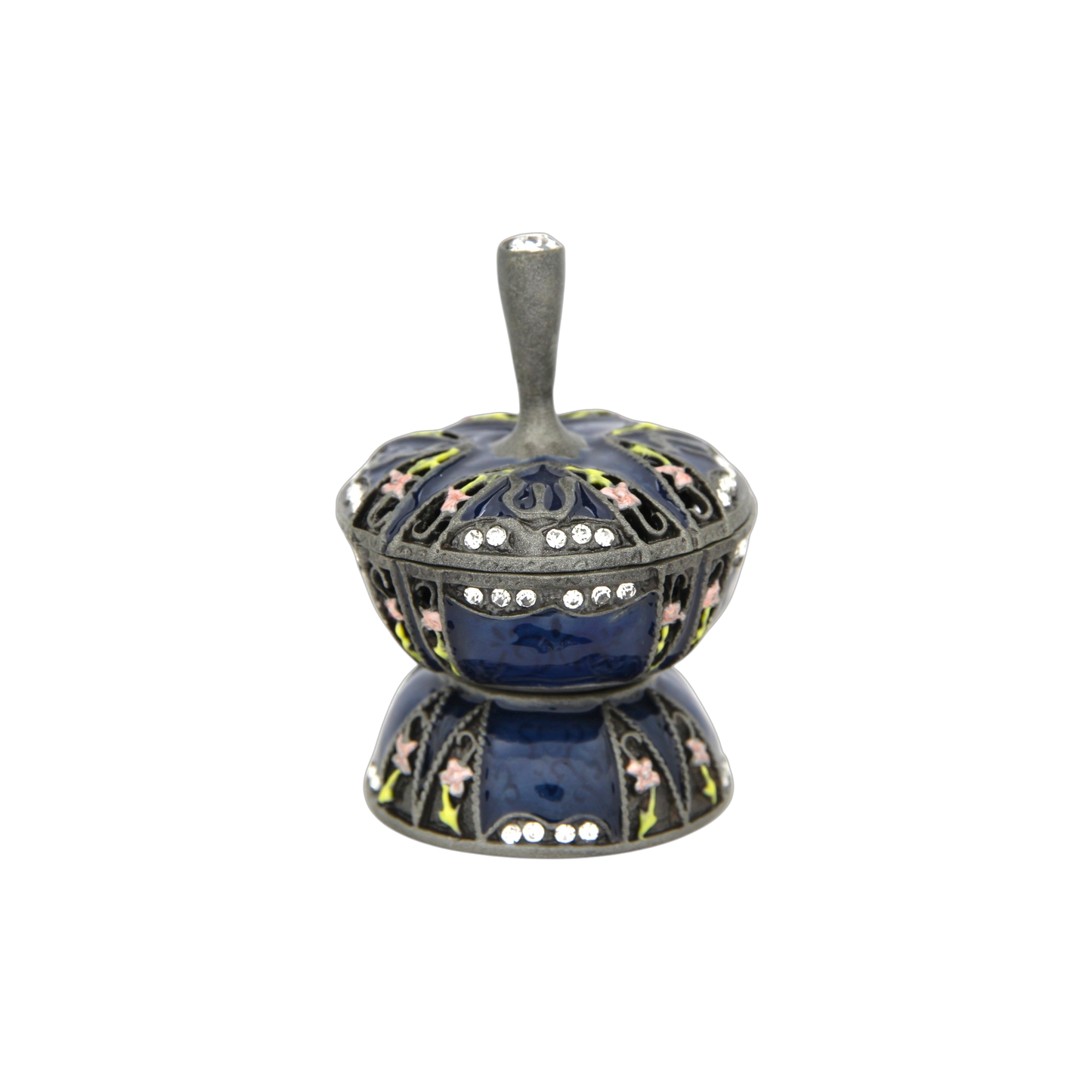 Gemstone Dreidel box - Rounded Blue