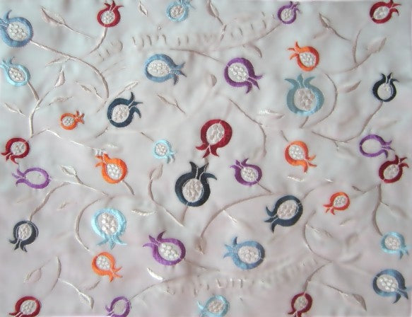 Přikrývka na chalu - granátová jablka 2