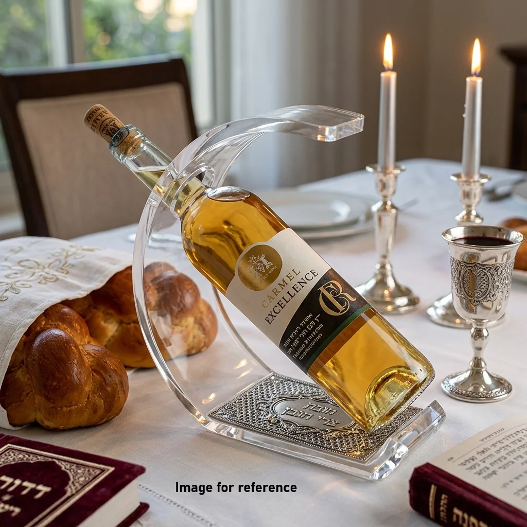 Lucite Wine Stand - Borei Pri HaGafen