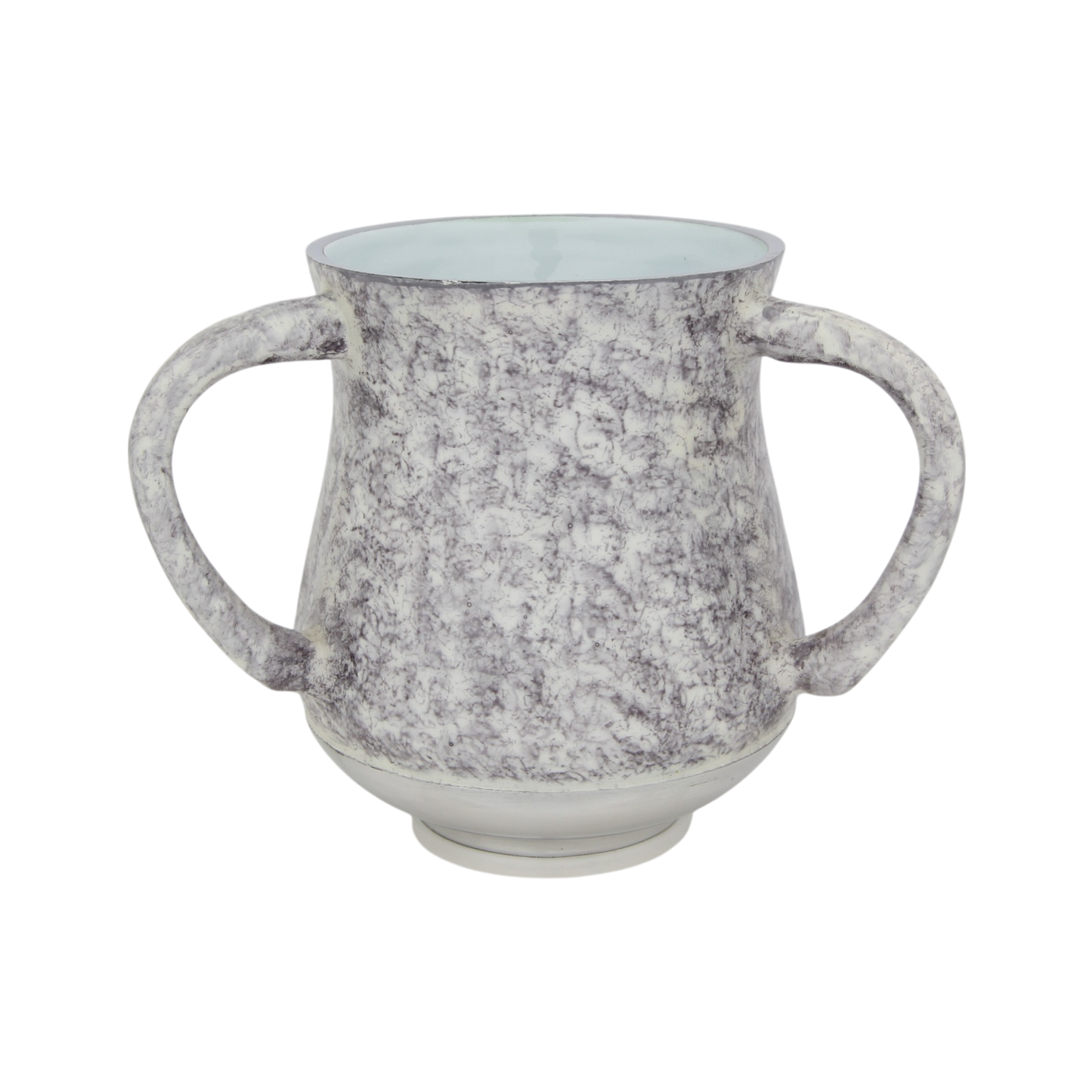 Aluminium Washing Cup - White Marble