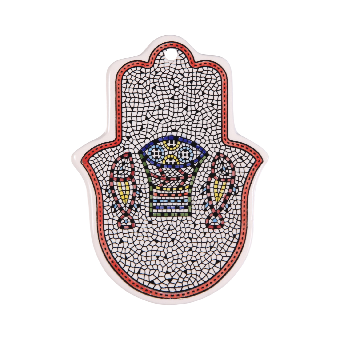 Arménská keramika Hamsa - Tabgha mozaika