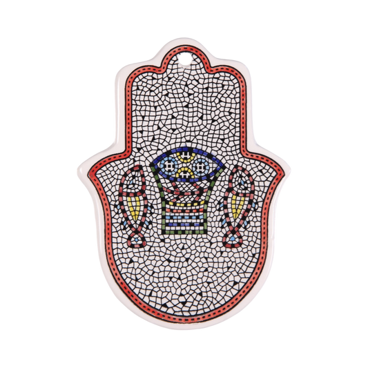 Arménská keramika Hamsa - Tabgha mozaika