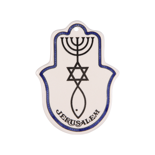 Arménská keramika Hamsa - Mesiášská pečeť