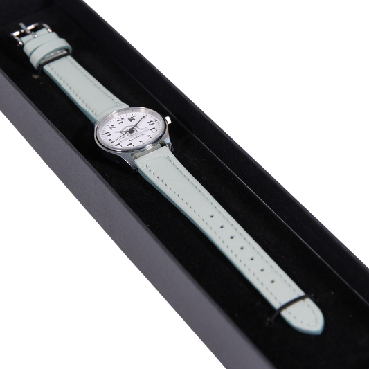 Womens Altneu Hebrew backwards watch - Light Green