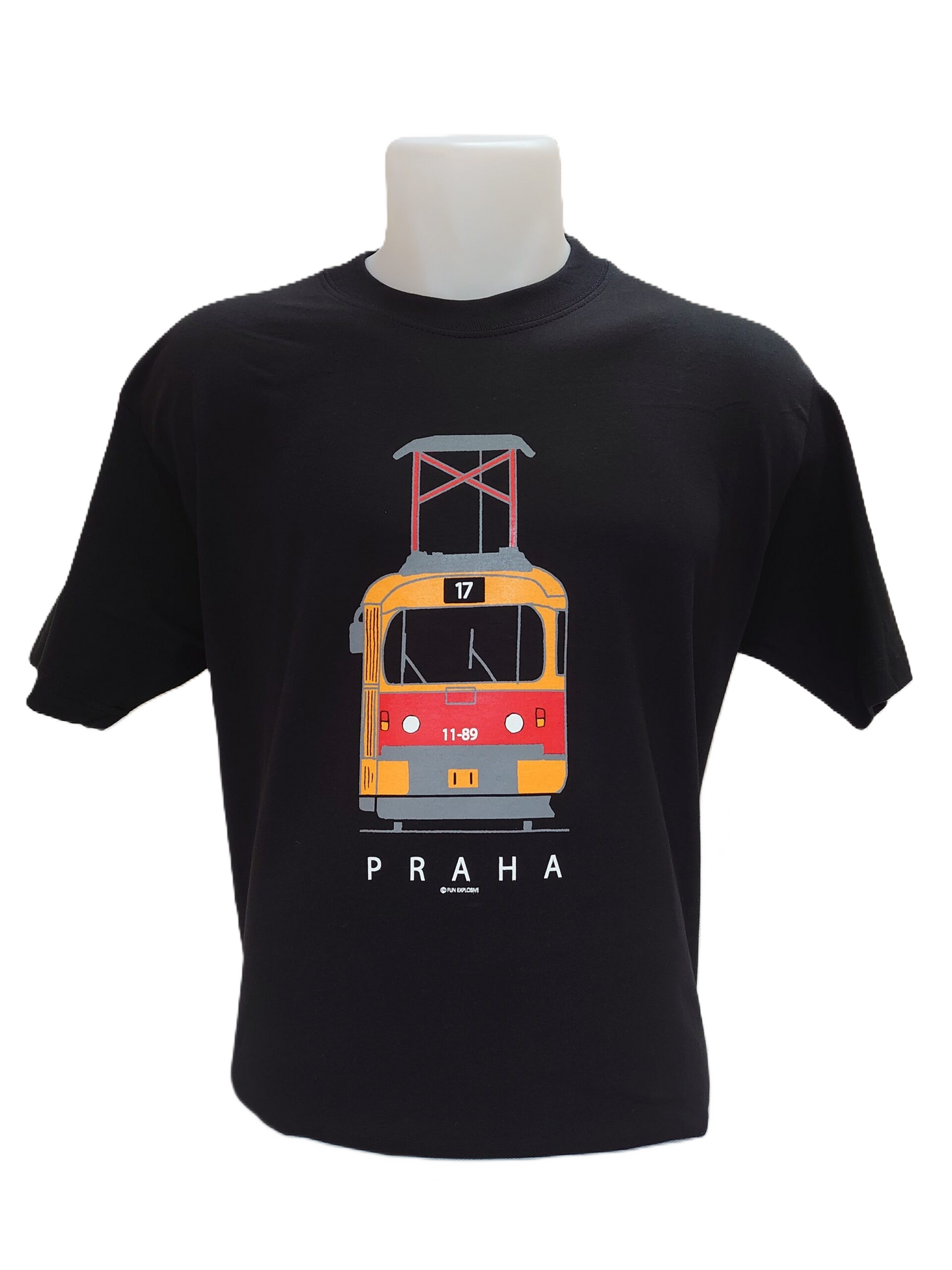 Tričko Praha Tramvaj číslo 17