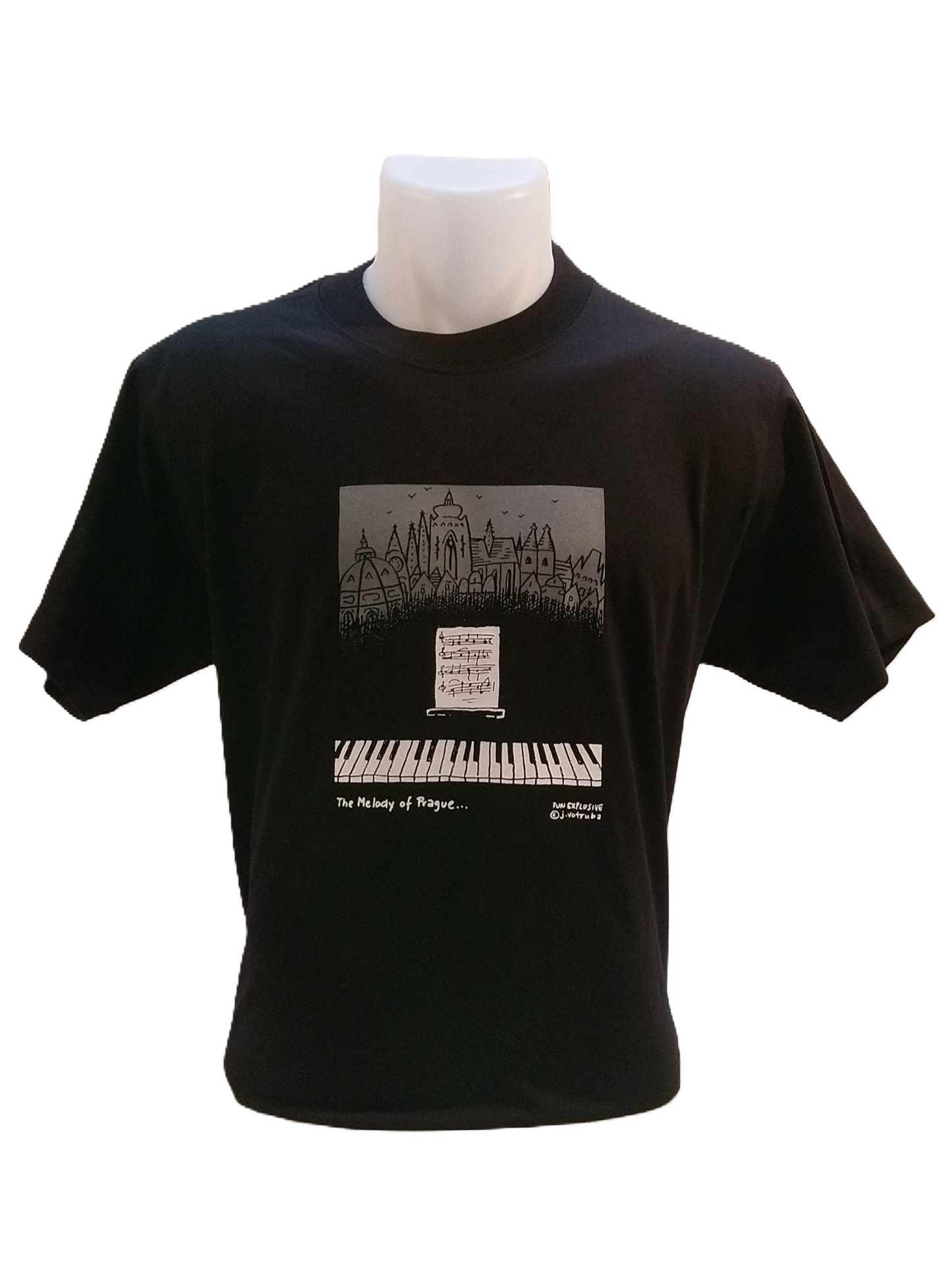 T-shirt Melody of Prague