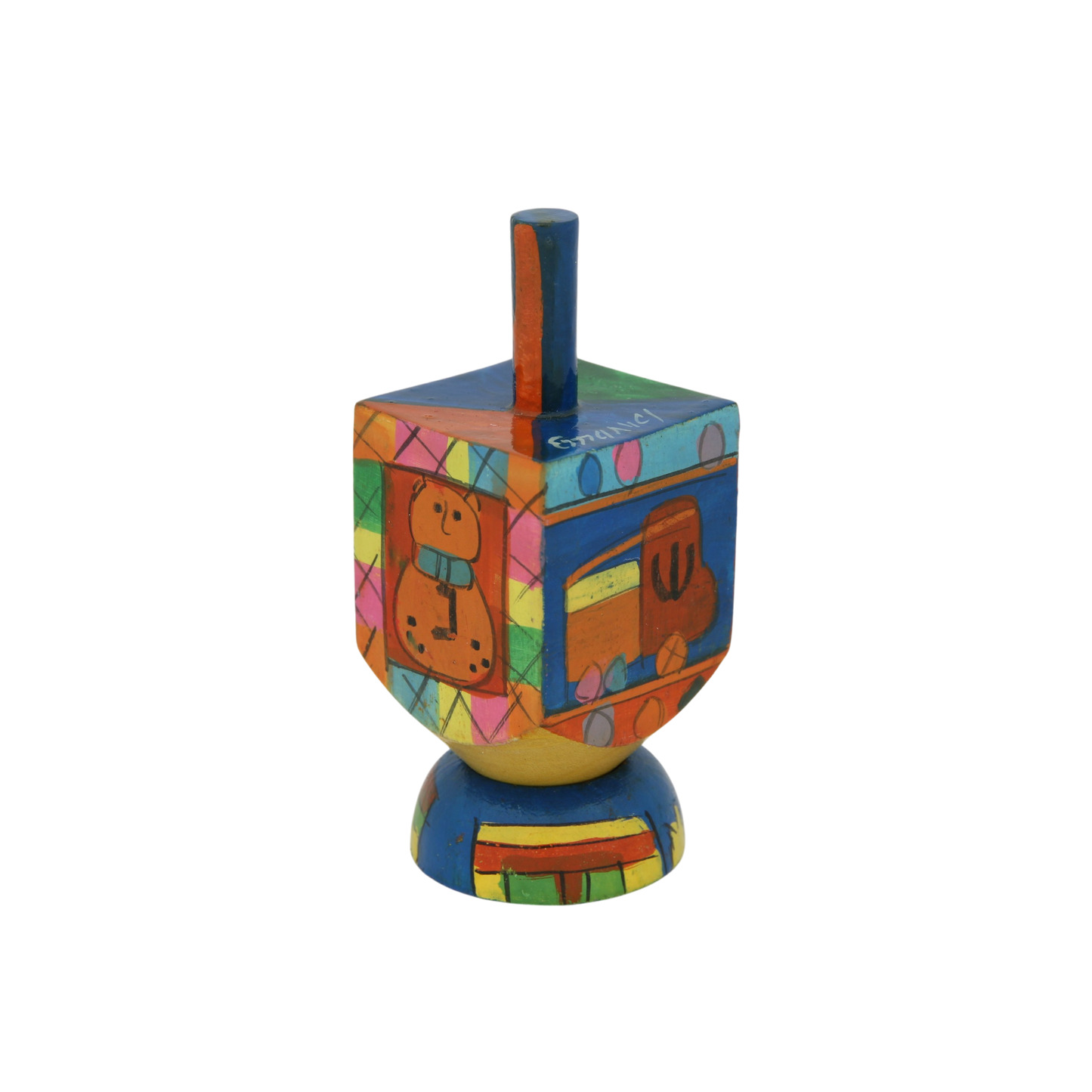 Wooden Dreidel Emanuel - Toys (Sham)