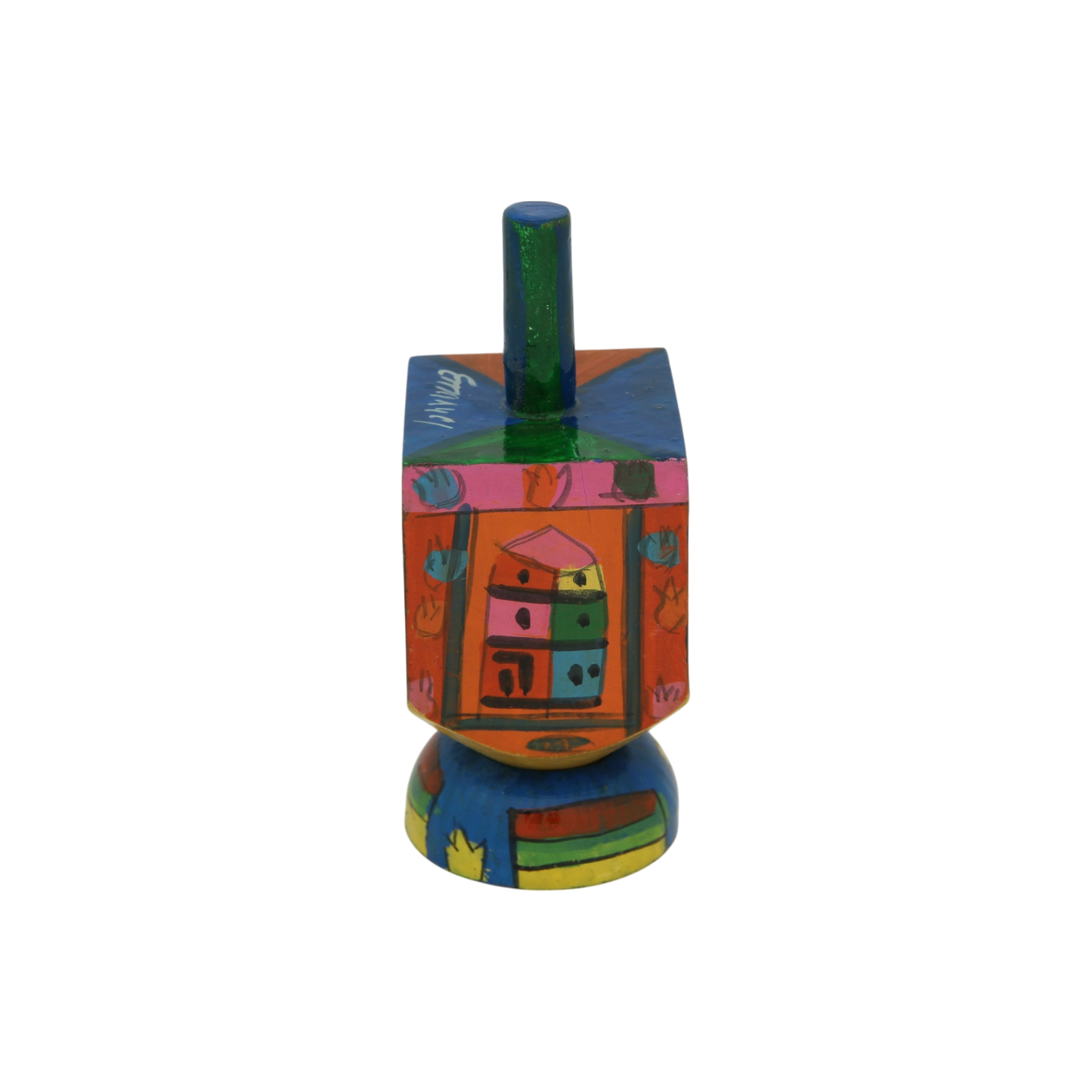 Wooden Dreidel Emanuel - Toys (Sham)