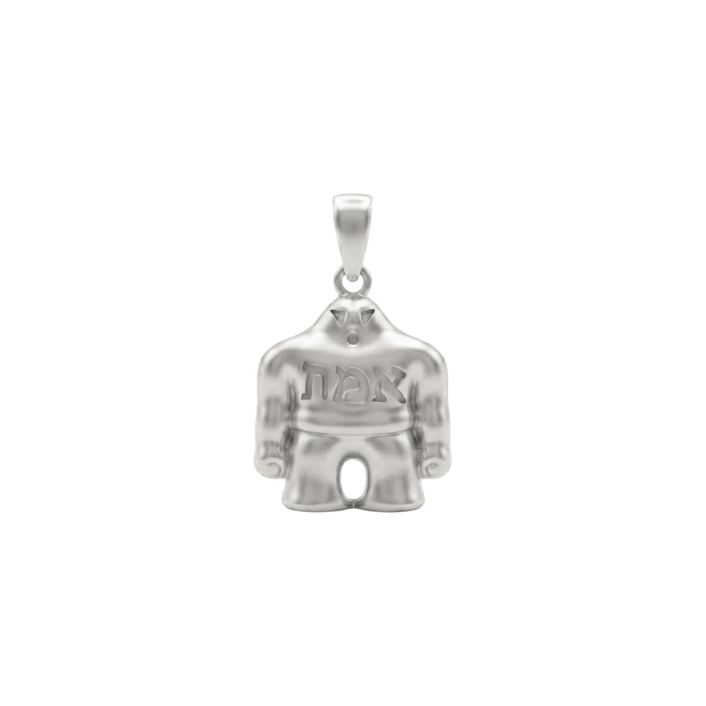 Silver Pendant Golem - Reversible