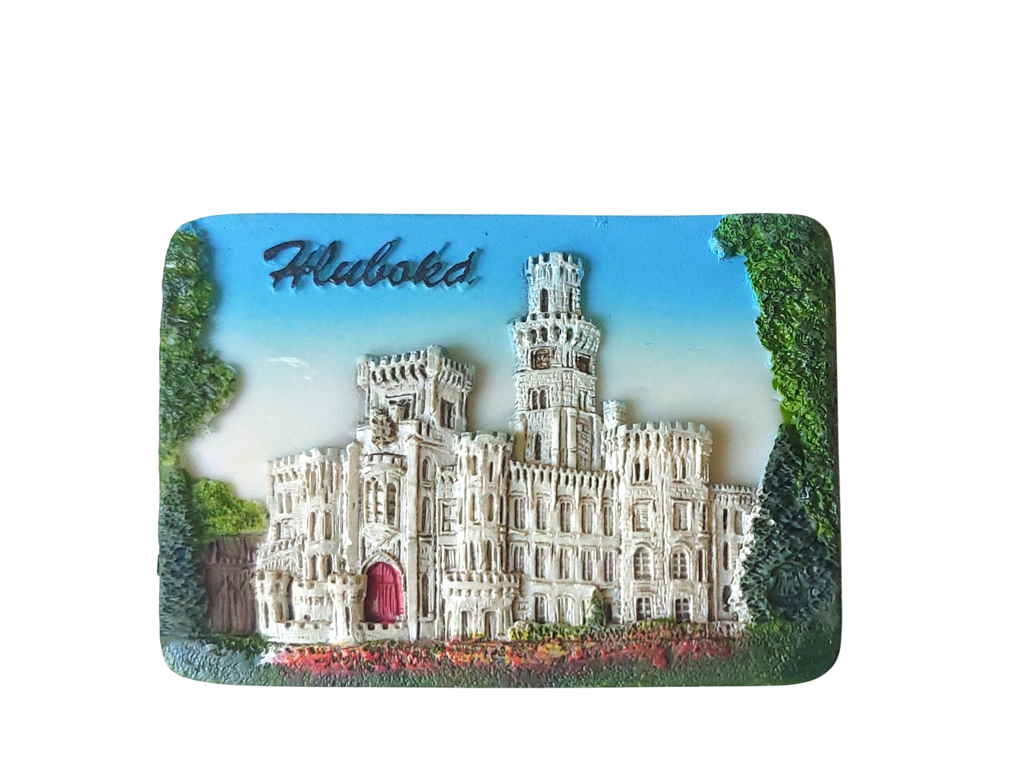 Ceramic Magnet - Hluboká Castle