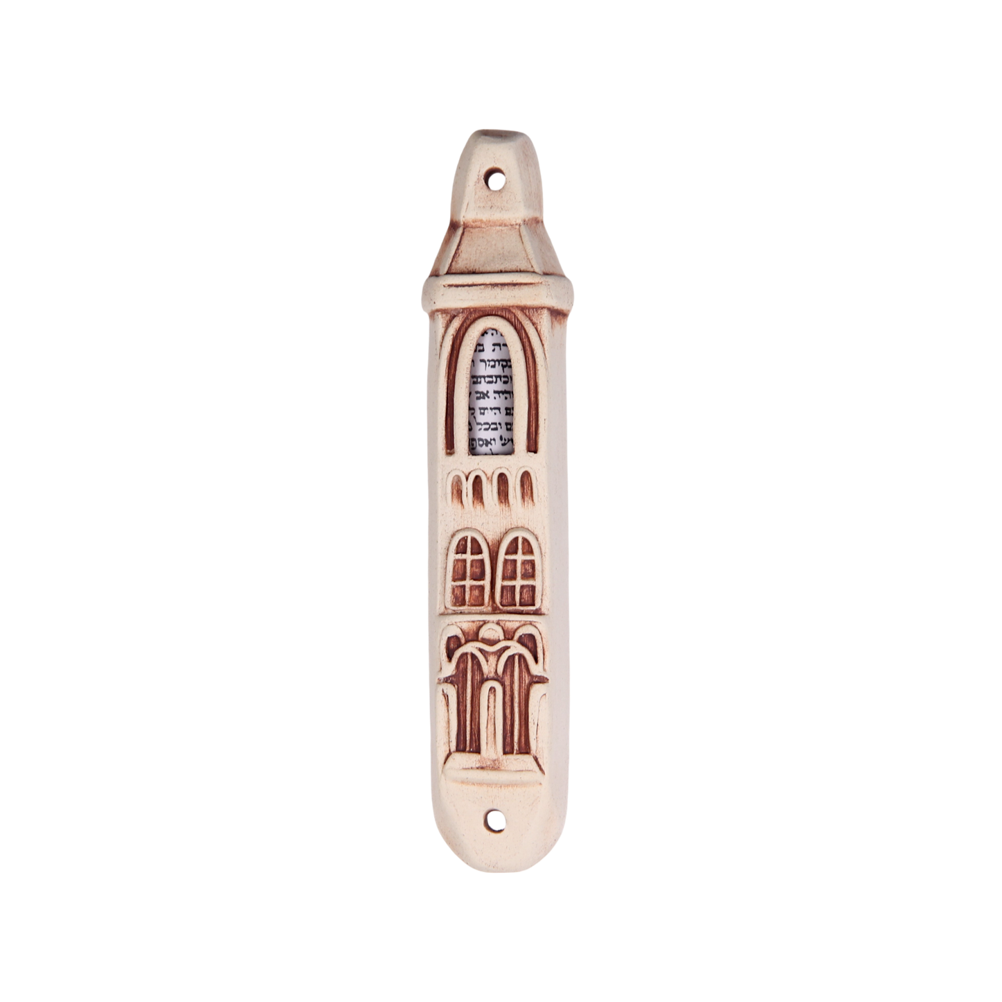 Ceramic Mezuzah - Prague's Little House