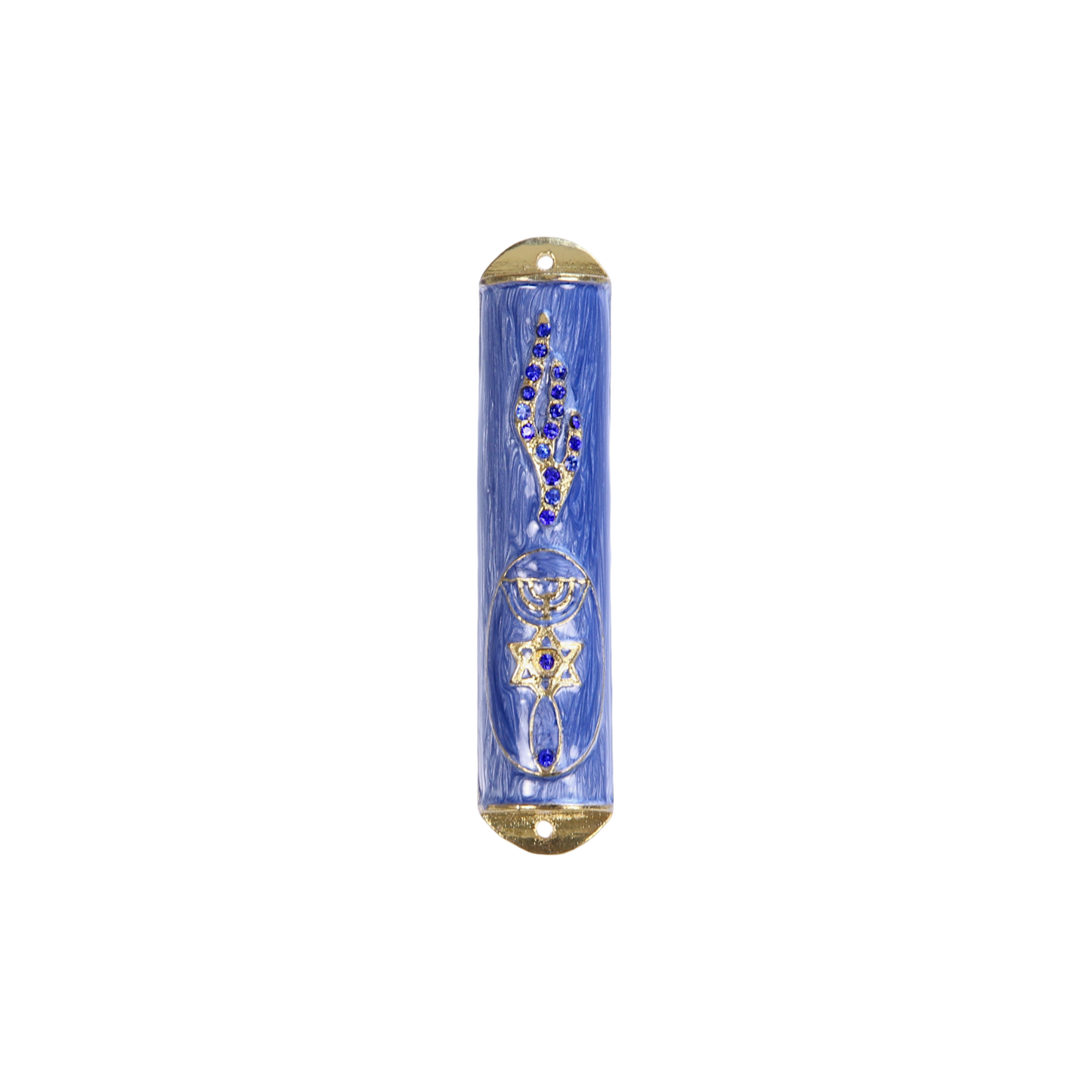 Mezuzah with Shin and Messianic seal