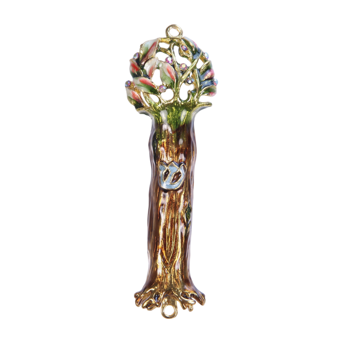 Mezuzah Tree Of Life - Colored