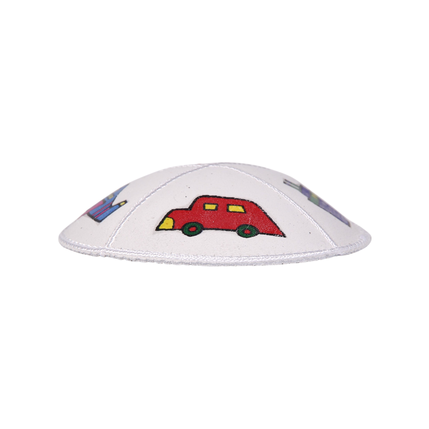 Children's Leather Kippah - Machines
