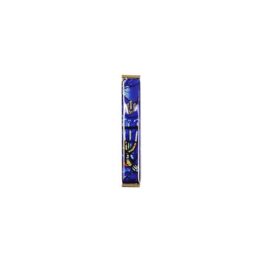 Marc Chagall Mezuzah - Medium - Blue