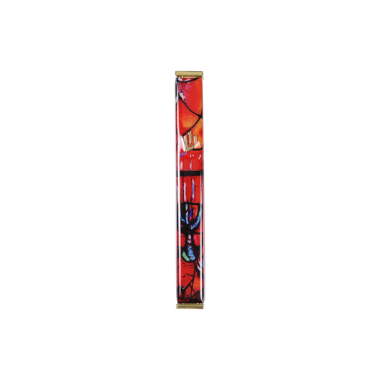 Marc Chagall Mezuzah - Large - Red