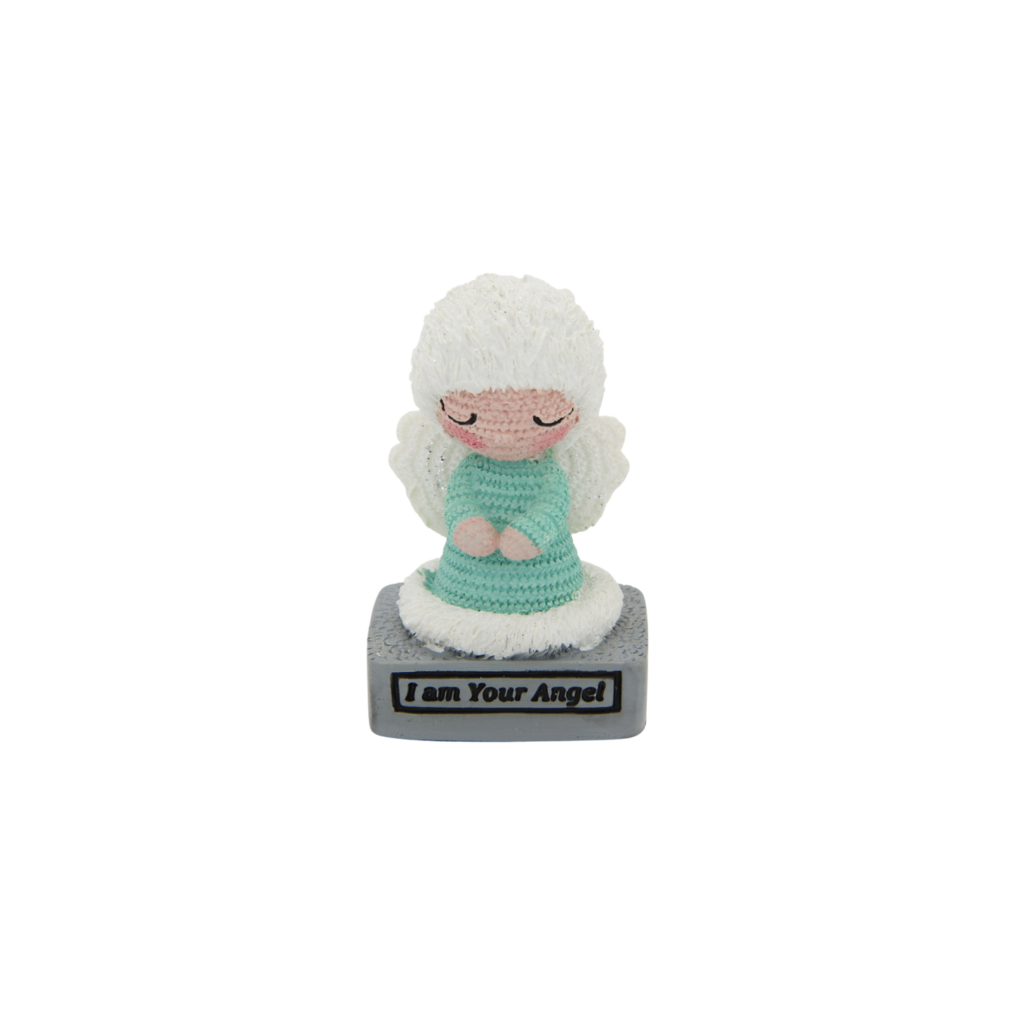 Mini-model - Anděl z Prahy - zelený