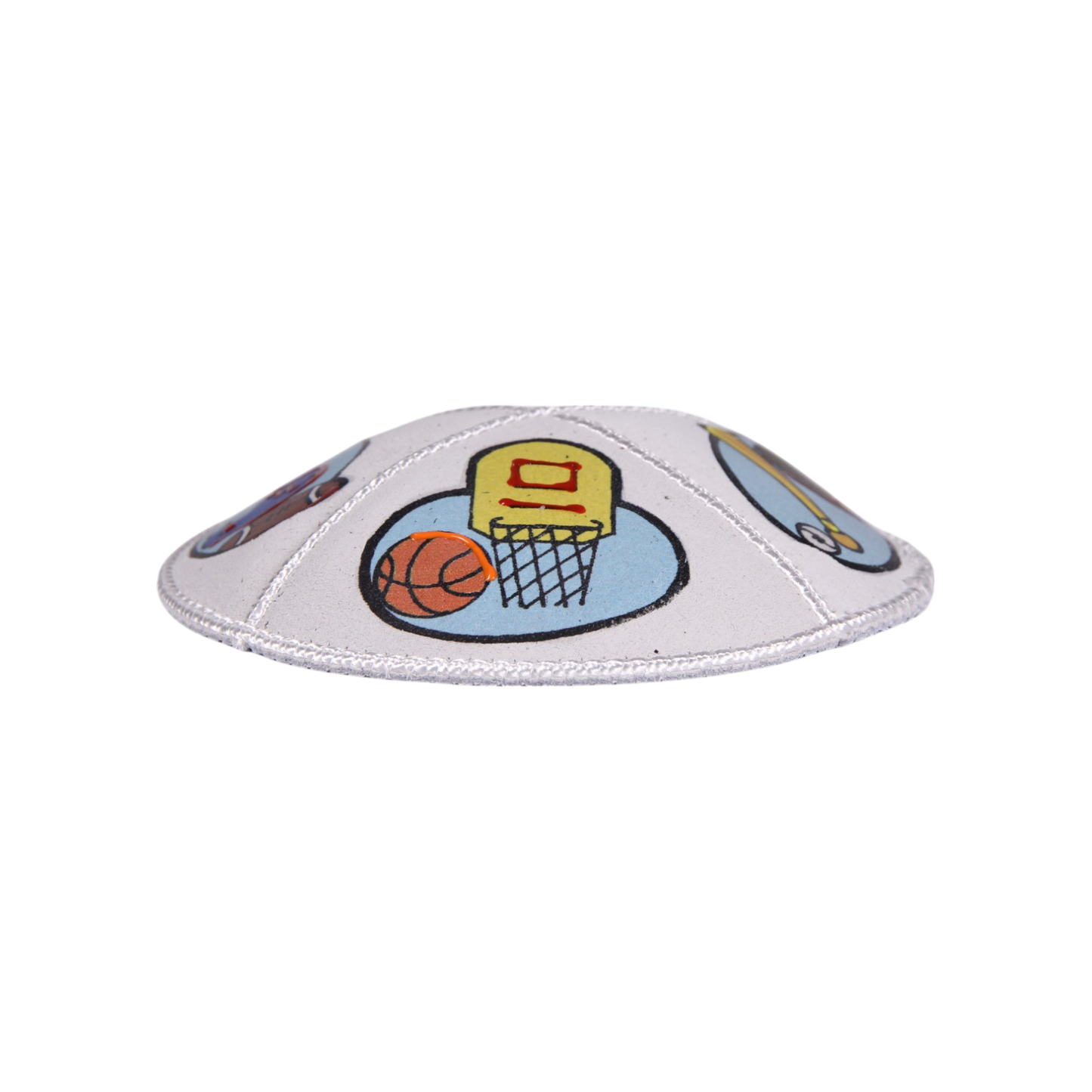 Children's Leather Kippah - Sports