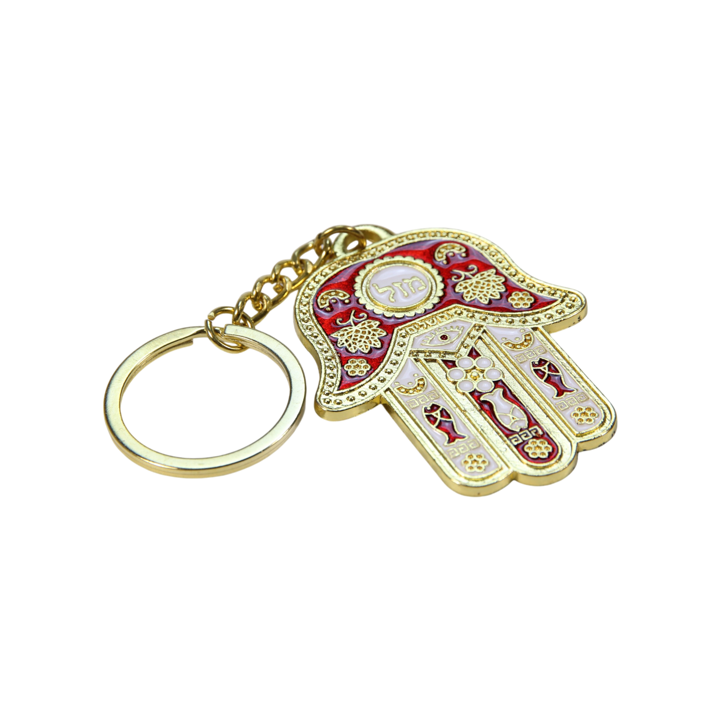 Metal Hamsa Key Chain 3