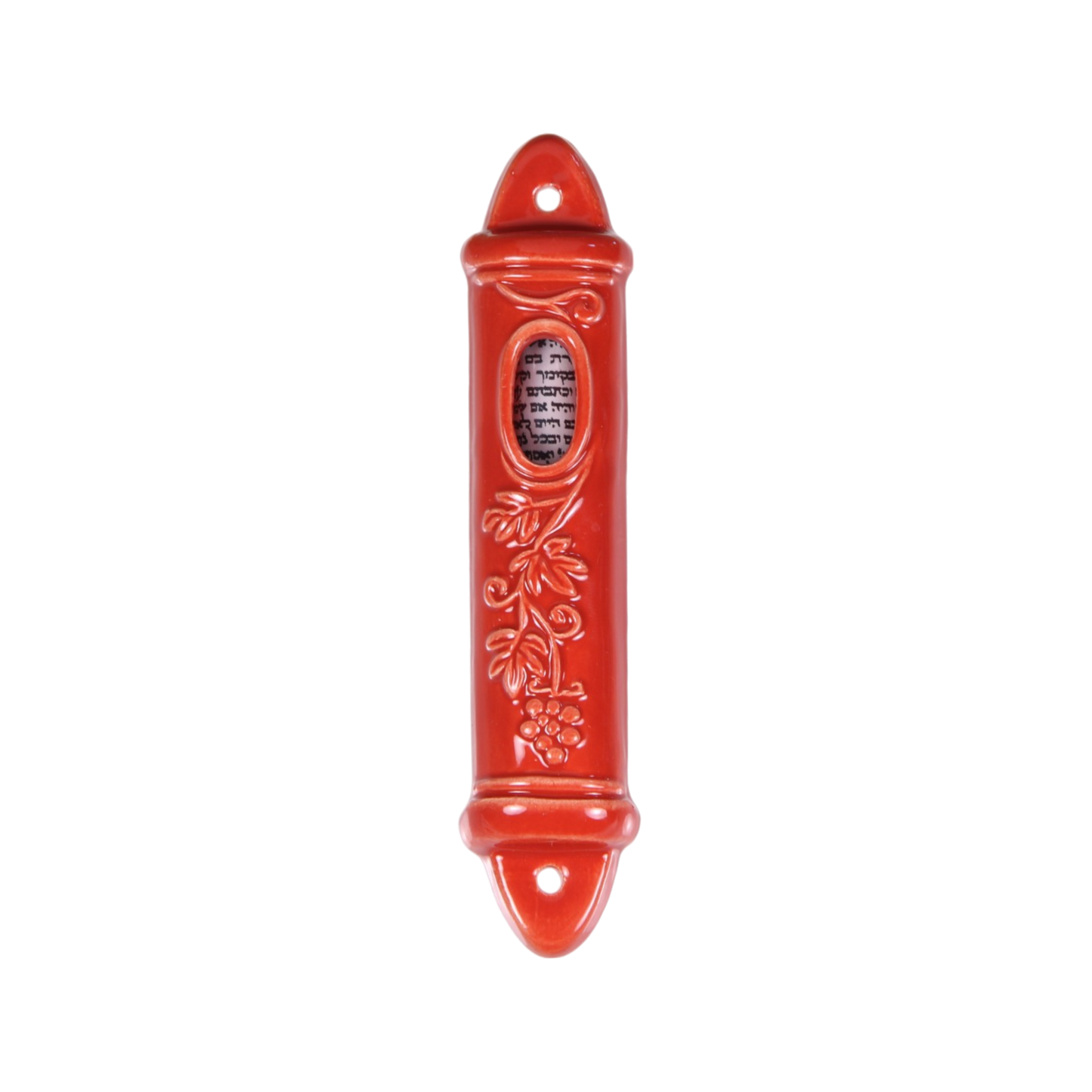 Ceramic Mezuzah - Grapes