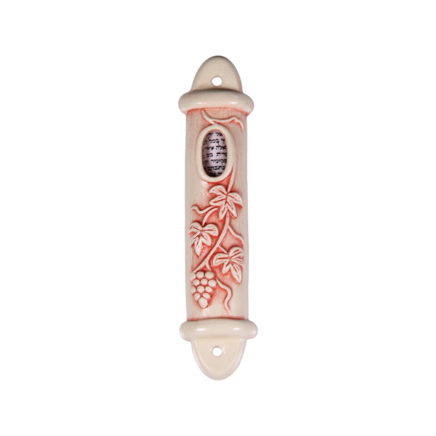Ceramic Mezuzah - Grapes