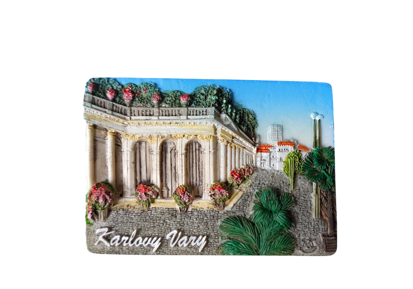 Ceramic Magnet - Karlovy Vary - Mill Colonnade