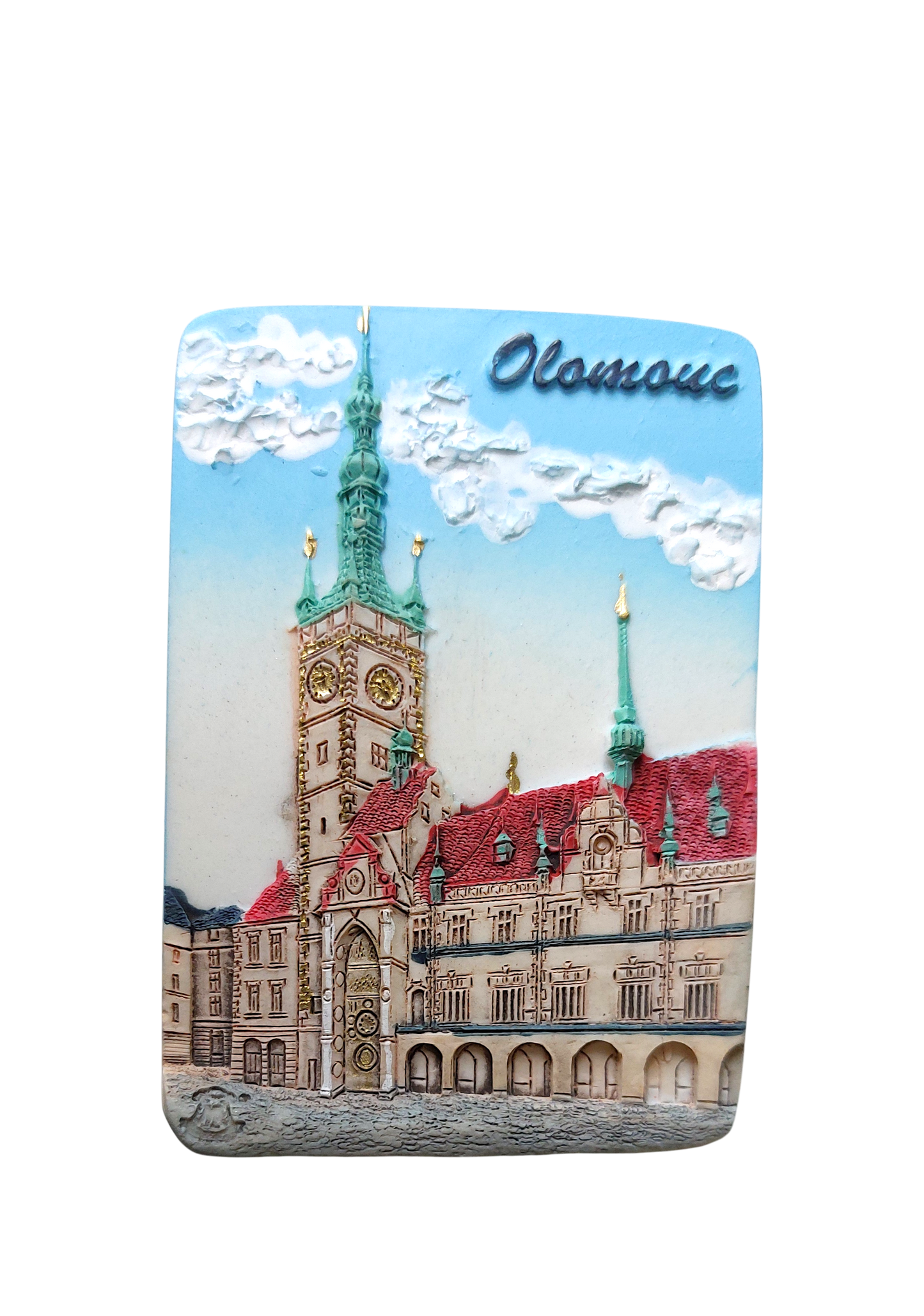 Ceramic Magnet - Olomouc - Town Hall