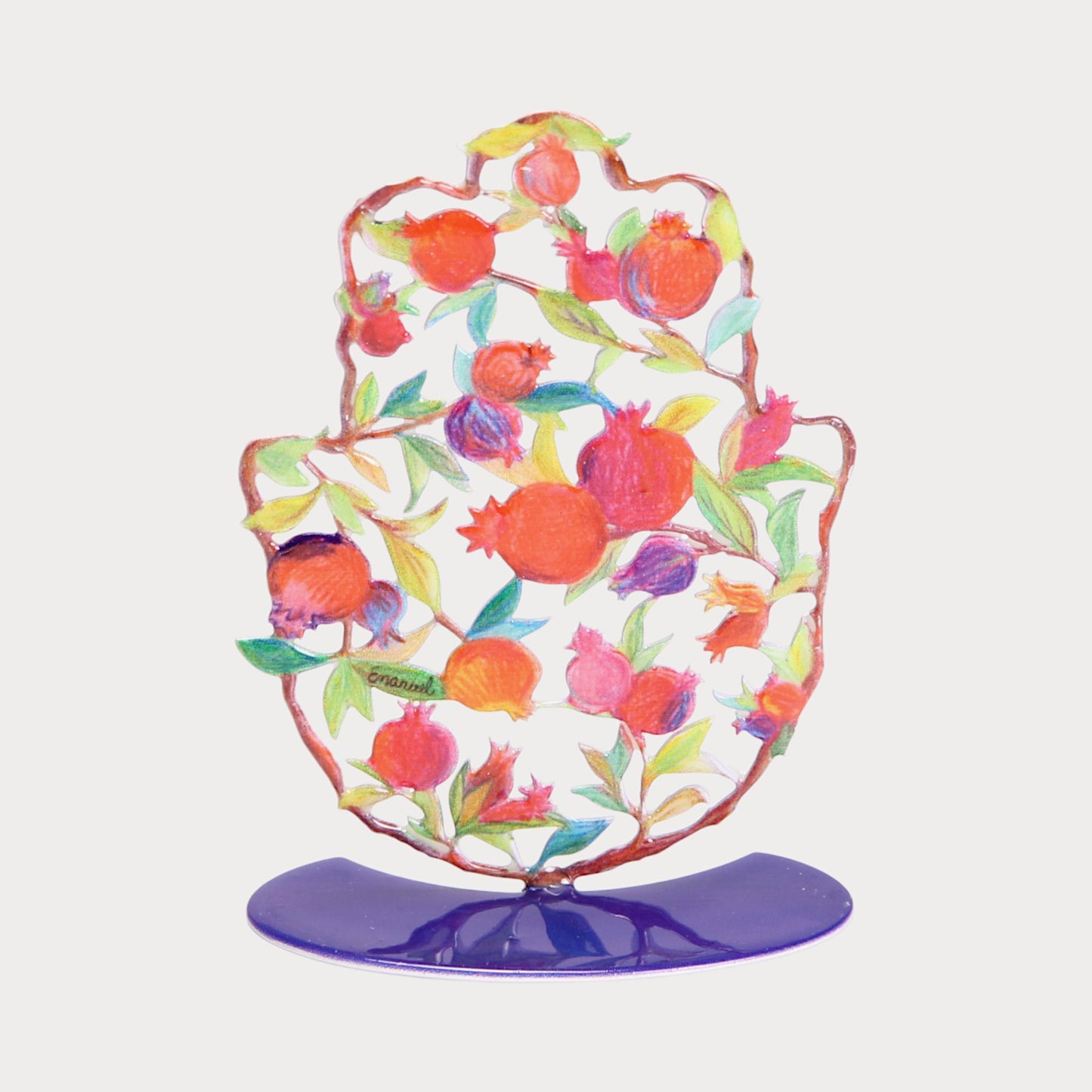 Hamsa standing Emanuel - small - Pomegranate