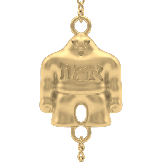 Gold-Plated Bracelet Golem - Reversible