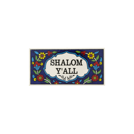 Arménská keramika kachle - Požehnání / malá 2