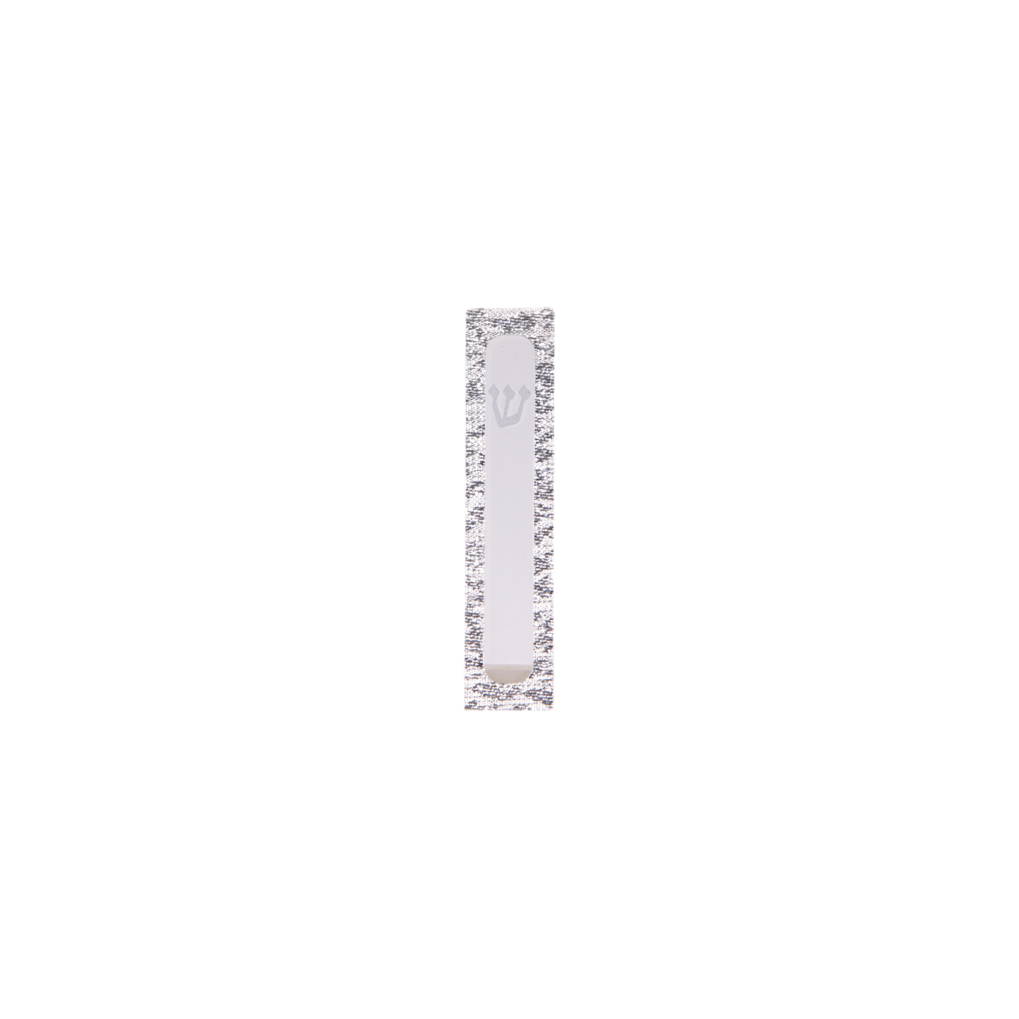 Perspex Mezuzah - Transparent with Shin
