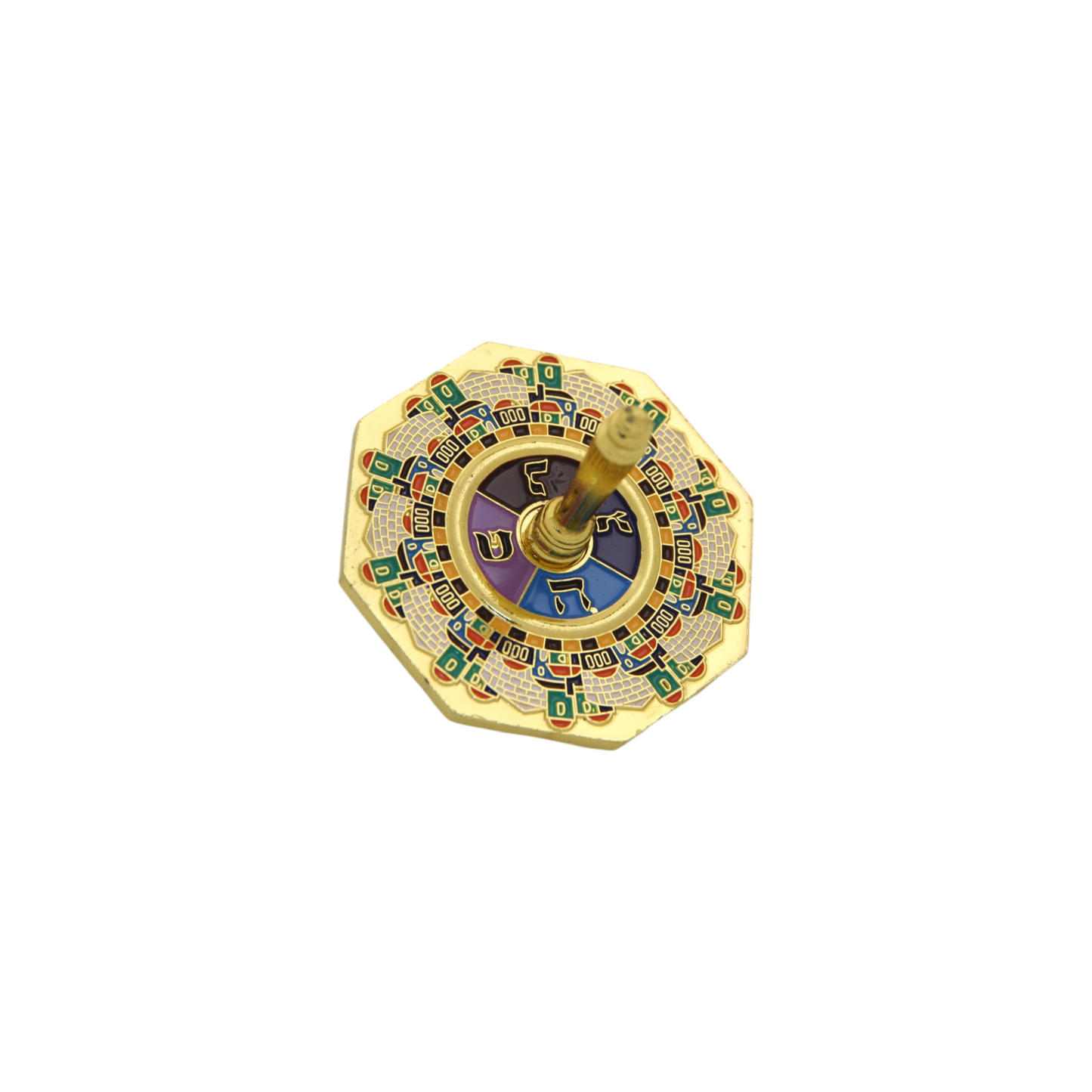 Kovový drejdl s motivem Jeruzaléma