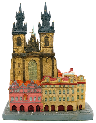 3D model - Kostel Panny Marie před Týnem