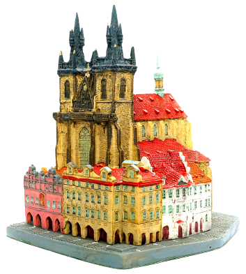 3D model - Kostel Panny Marie před Týnem
