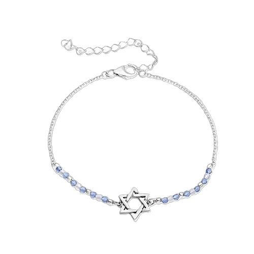 Silver Bracelet - Magen David