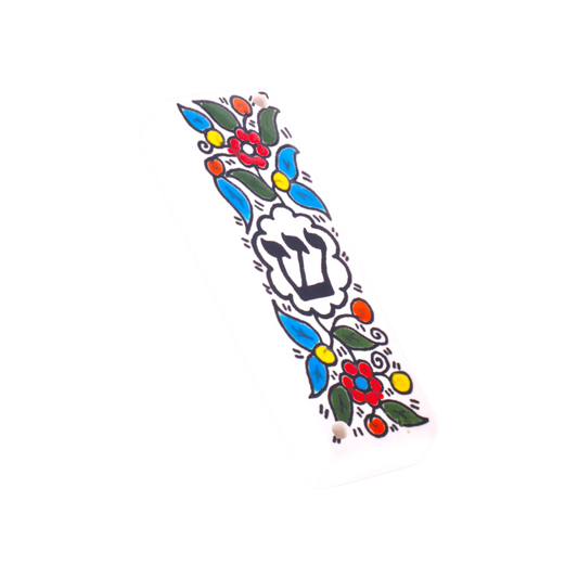 Arménská keramika Mezuza - Šin