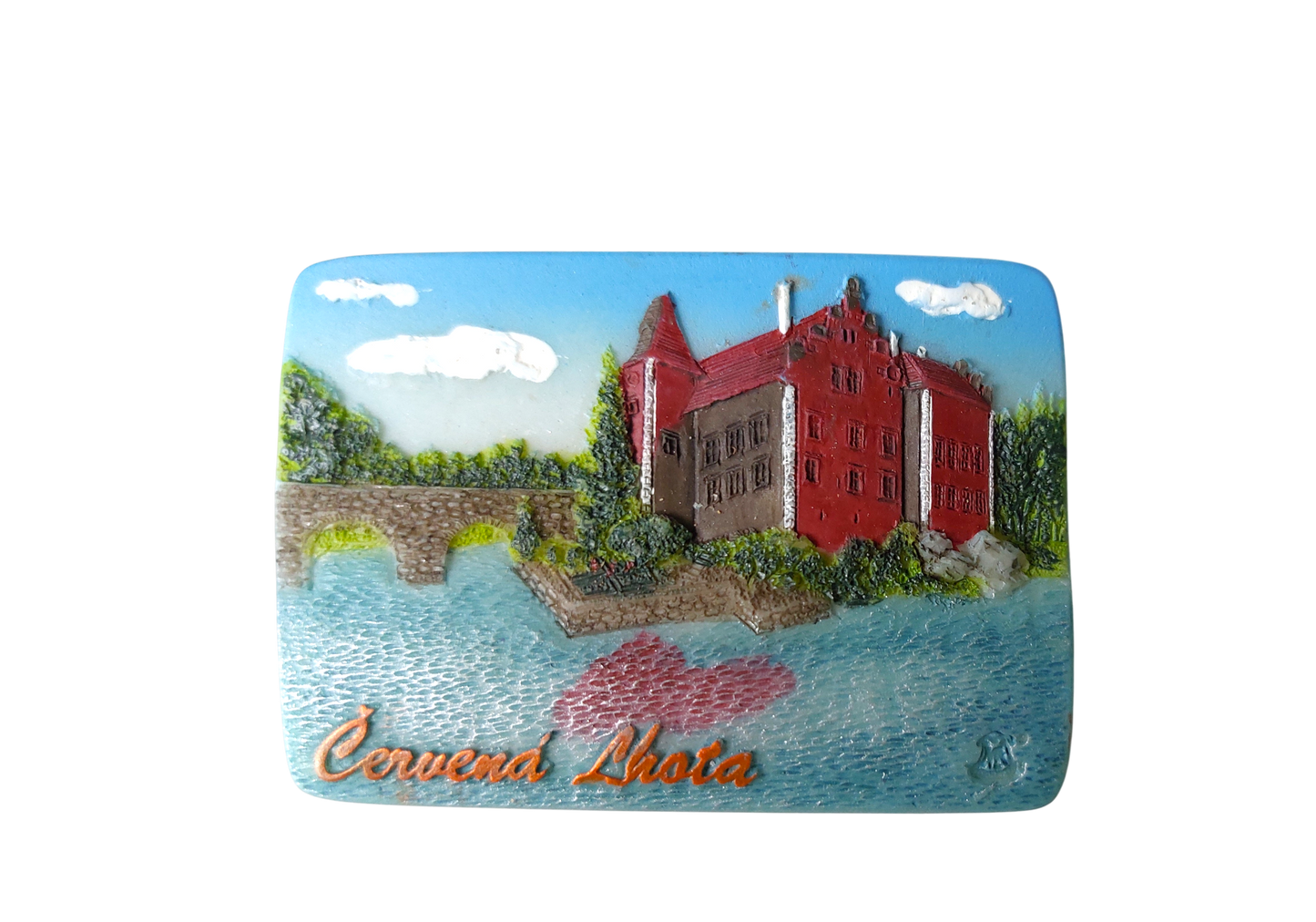 Ceramic Magnet - Červená Lhota Castle