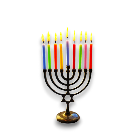 Kvalitní chanukové svíčky - krátké