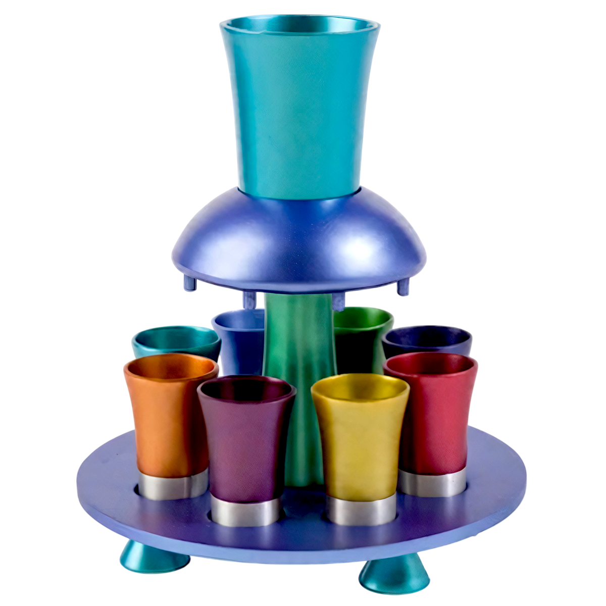 Modern Wine Divider Emanuel - Multicoloured
