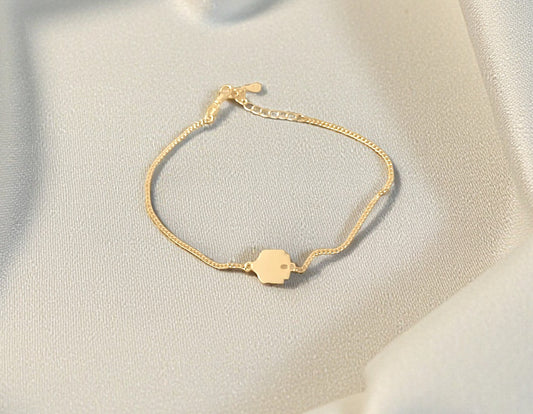 Gold-Plated Bracelet Golem - Small