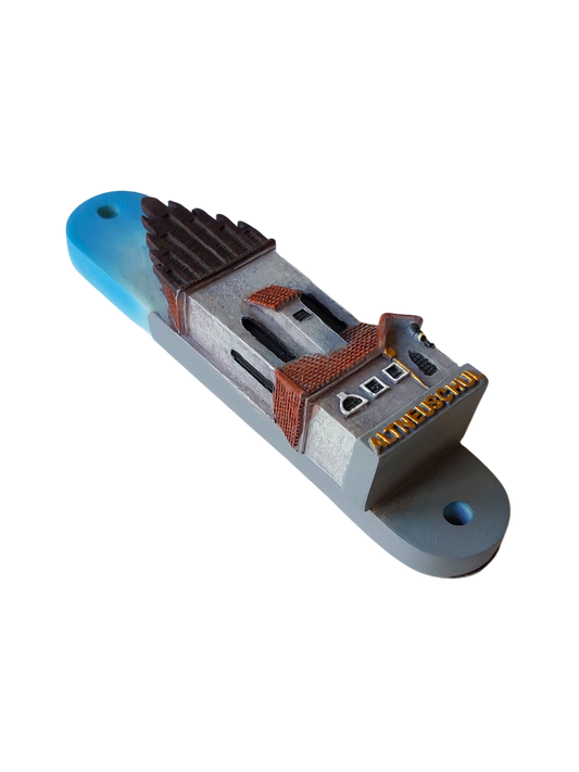 Keramická mezuza - Staronová synagoga