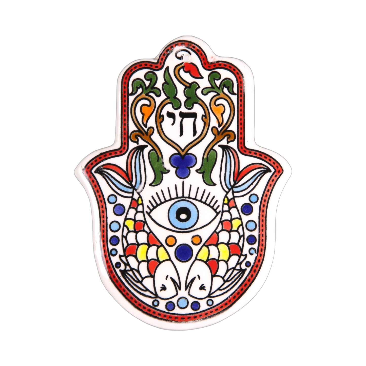Armenian ceramic Hamsa - Symbols