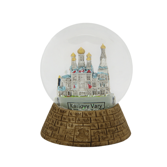 Snow Globe - The Orthodox Church of St. Peter and Paul in Karlovy Vary