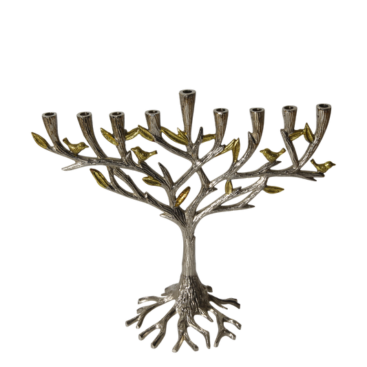 Chanukiah Menorah Emanuel - Tree of Life