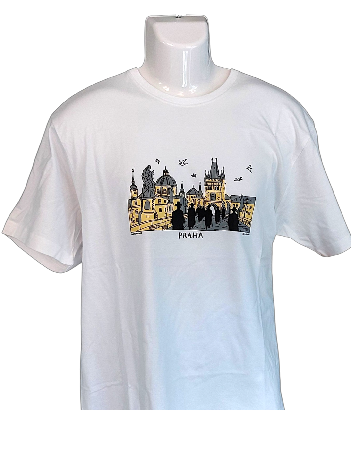 Franz Kafka Walking T-Shirt - White