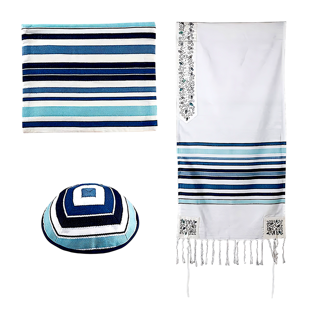 Tallit Set Emanuel - Modern Talitt