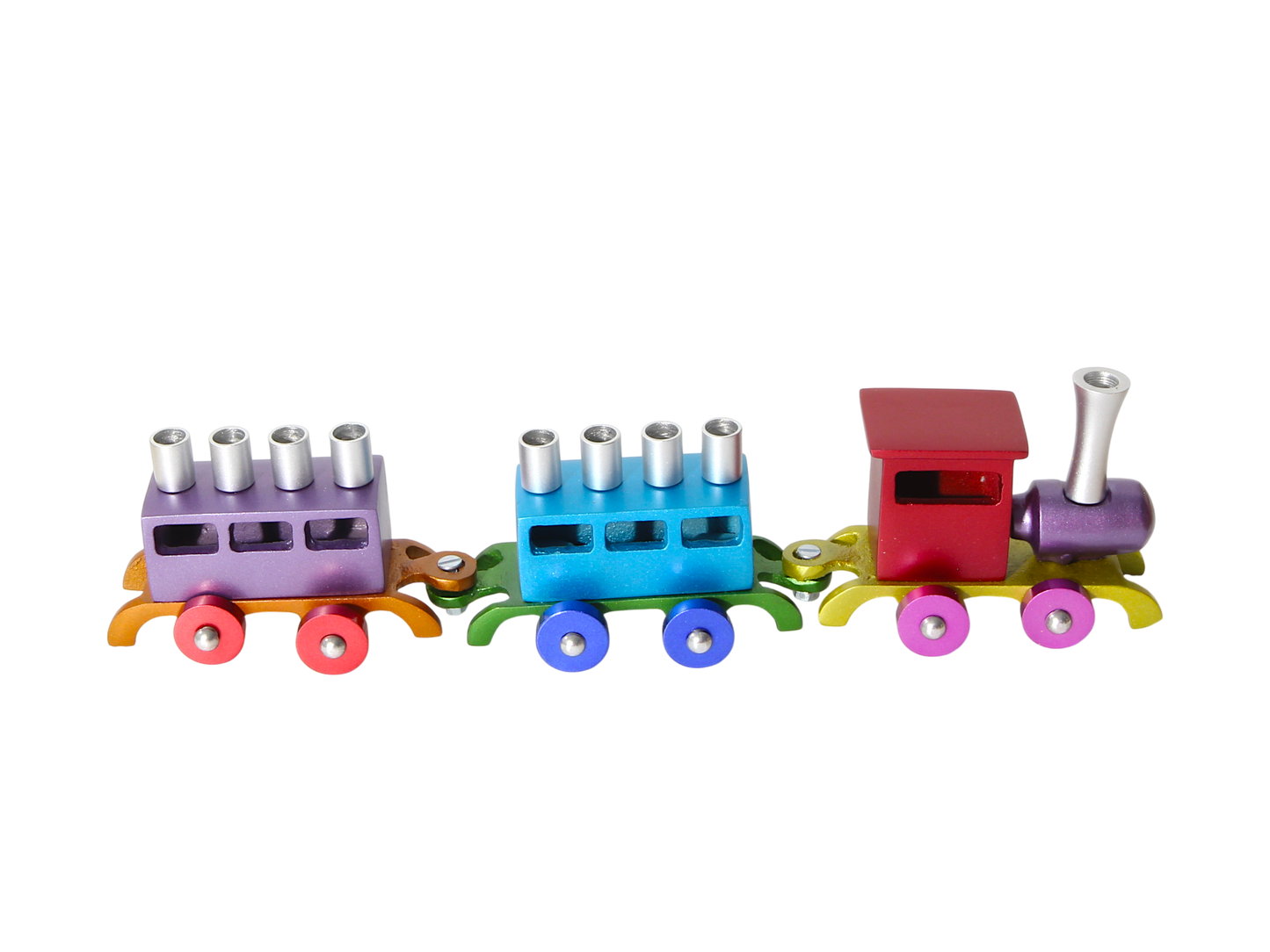 Chanukiah Menorah Emanuel - Multicolour Train