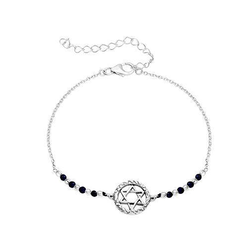 Silver Bracelet - Magen David