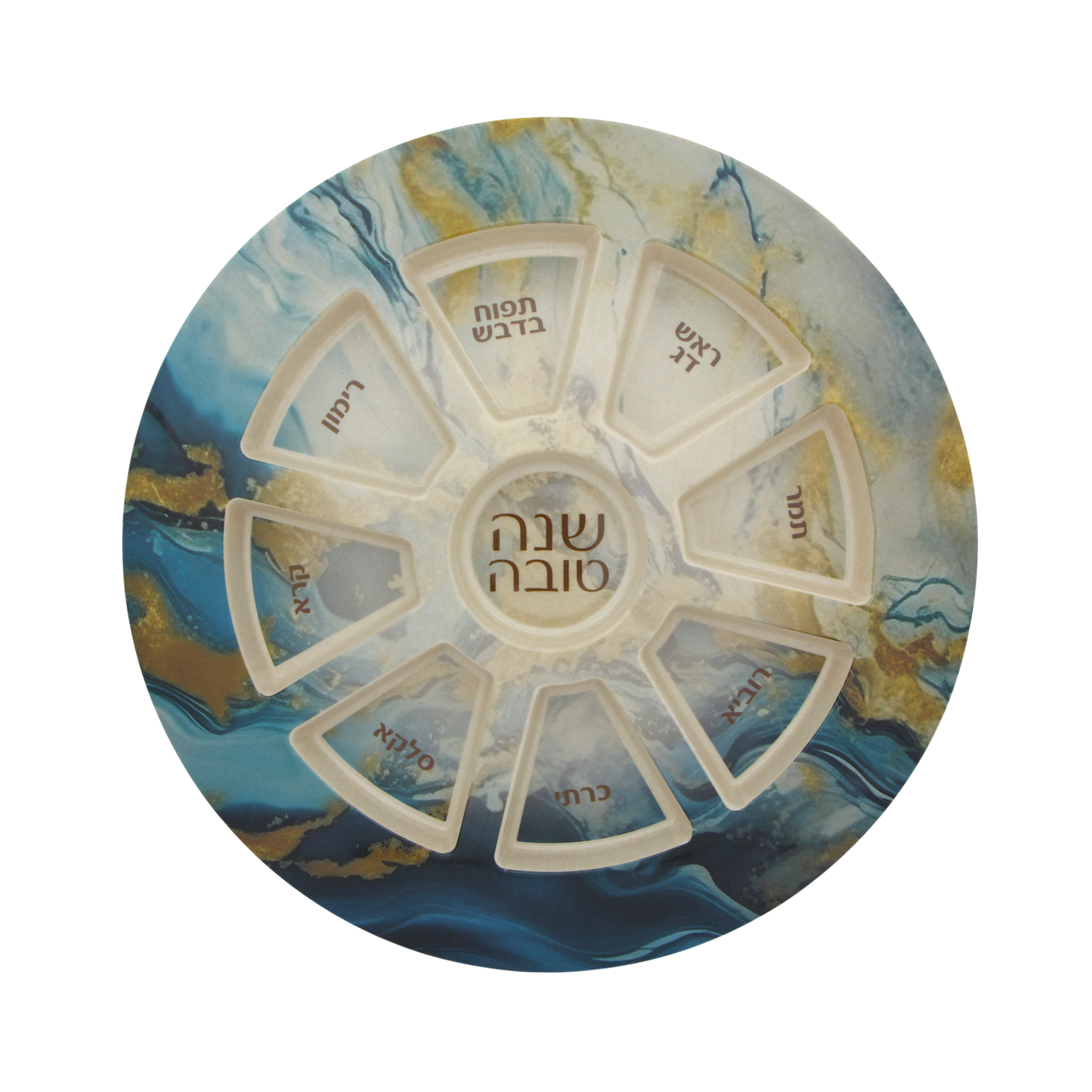Rosh Hashana plate - Melamin